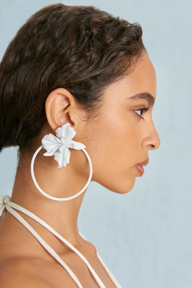 Cult Gaia Camille Earring White Women Earrings