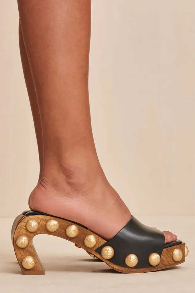 Cult Gaia Devora Sandal Black Women Sandals