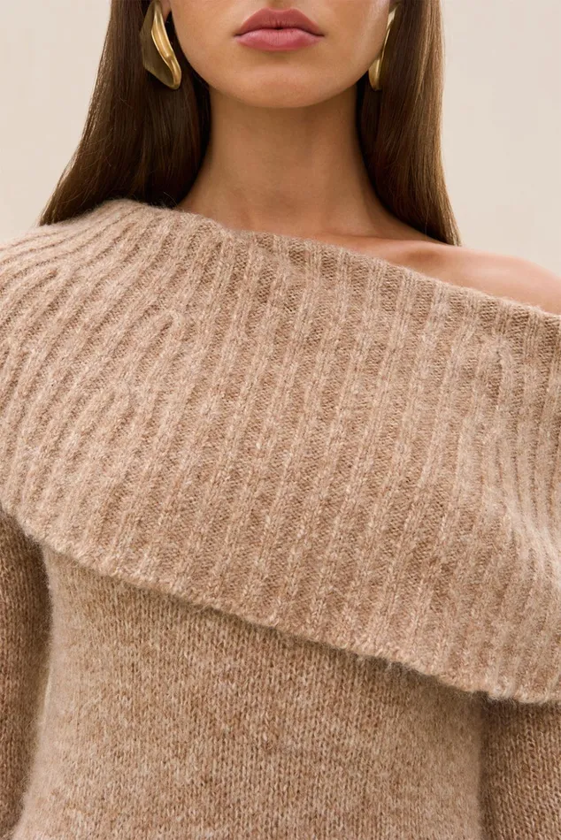 Cult Gaia Grayson Knit Dress Beach Melange Women Knits