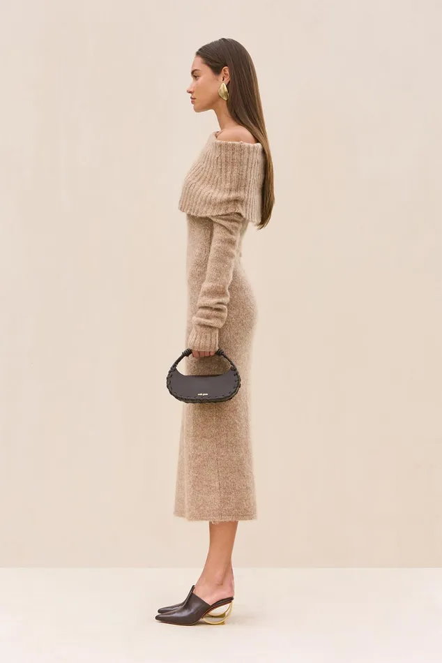 Cult Gaia Grayson Knit Dress Beach Melange Women Knits