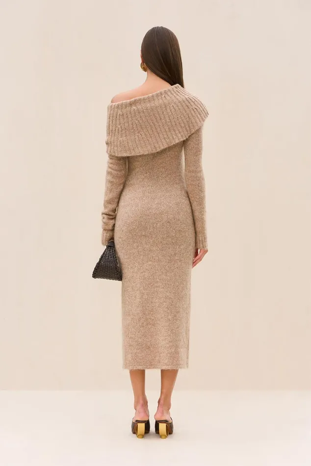 Cult Gaia Grayson Knit Dress Beach Melange Women Knits