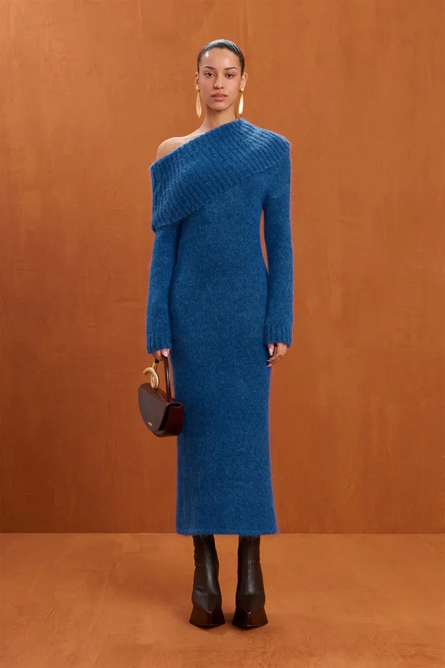 Cult Gaia Grayson Knit Dress Disco Melange Women Knits