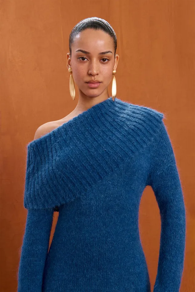 Cult Gaia Grayson Knit Dress Disco Melange Women Knits