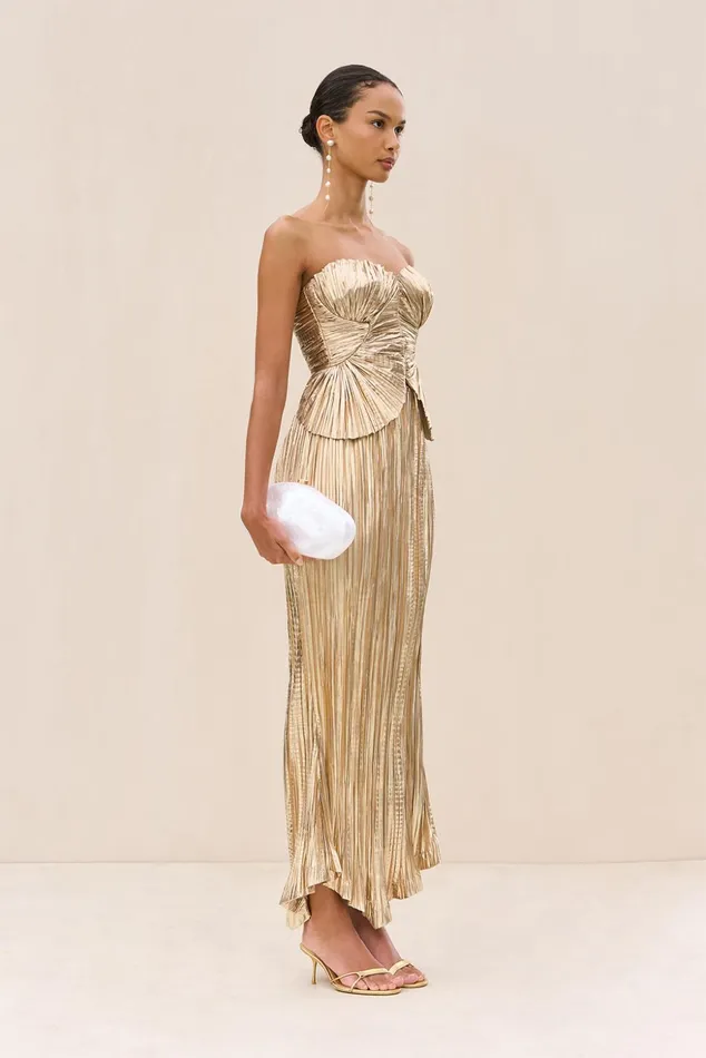 Cult Gaia Jace Top Gold Women Sets Cult Gaia Jace Top Gold Women Sets