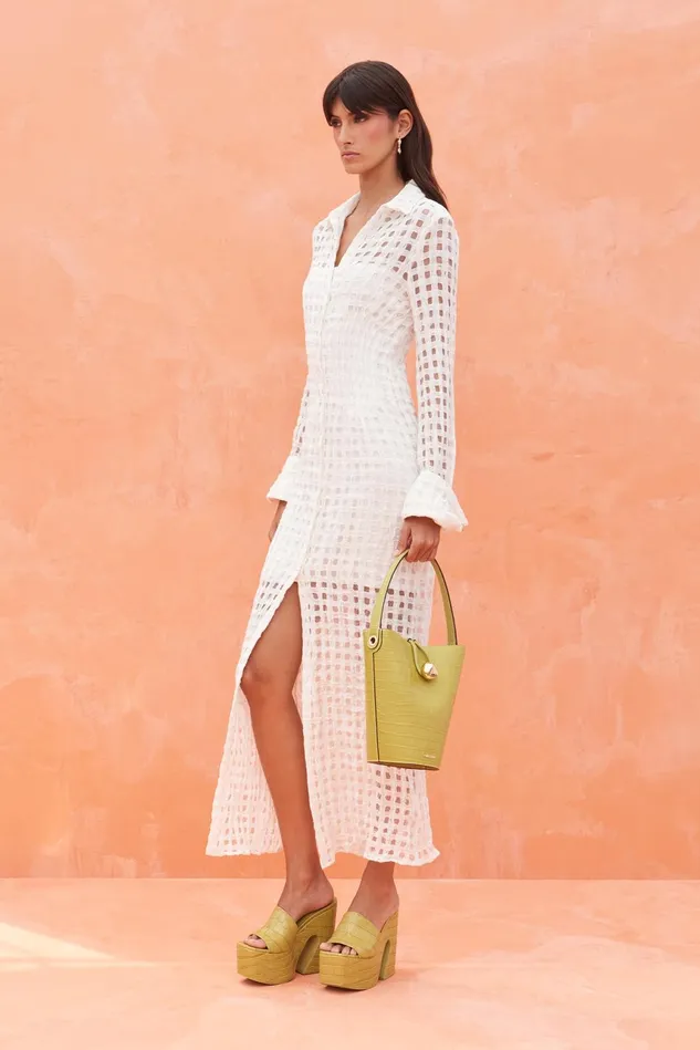 Cult Gaia Pernille Dress Off White Women Dresses