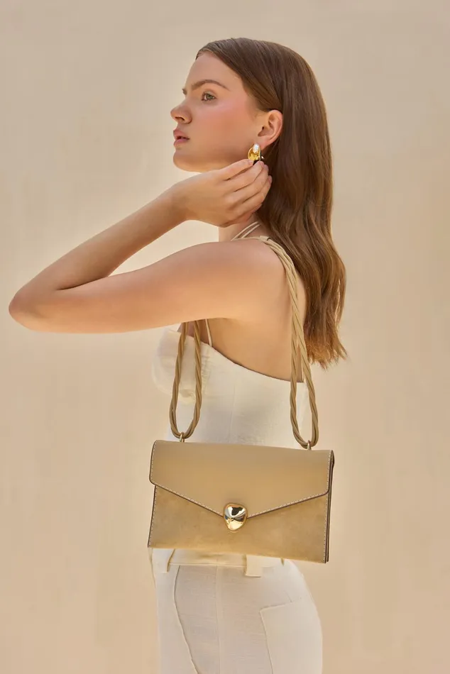 Cult Gaia Renee Crossbody Sand Women Crossbody Bags