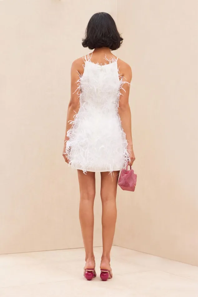 Cult Gaia Shannon Dress Off White Women Dresses