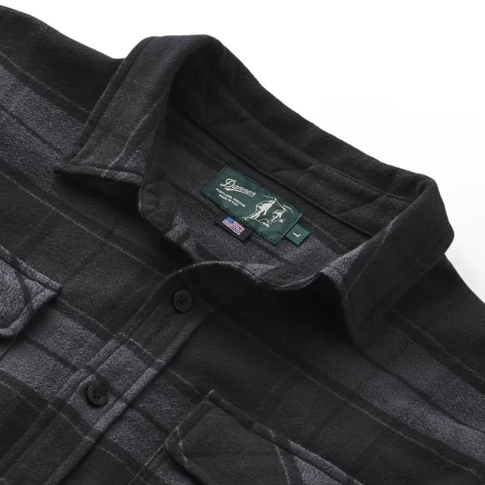 Danner Shirts and Tees Cedar Mill Cotton Flannel Shirt Black Plaid 8211 MenWomen