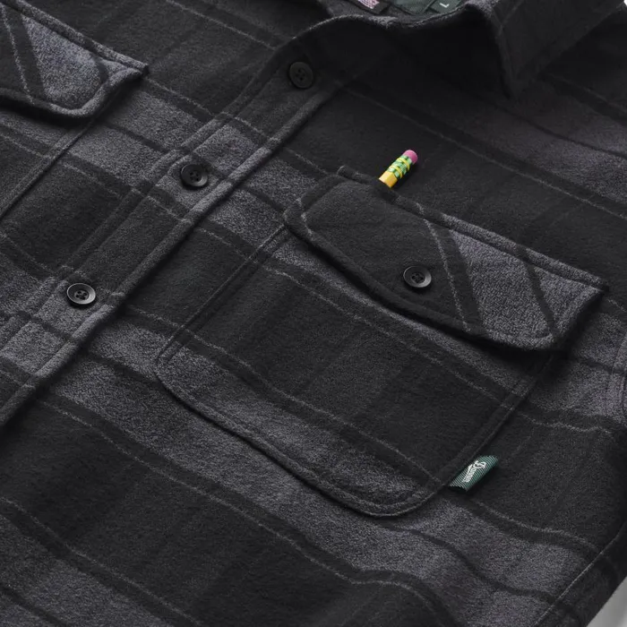 Danner Shirts and Tees Cedar Mill Cotton Flannel Shirt Black Plaid 8211 MenWomen