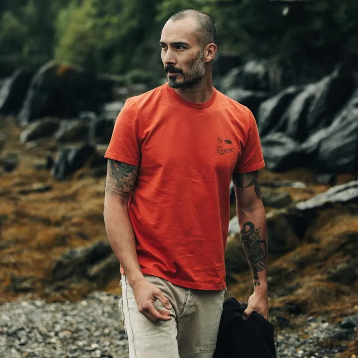 Danner Shirts and Tees The Organic Cotton Tee Danner X Taylor Stitch 8211 MenWomen