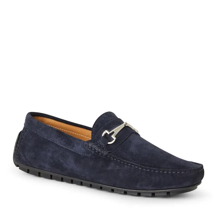 Darius Driving Suede MoccasinNavy Men Bruno Magli Loafers and Slipons