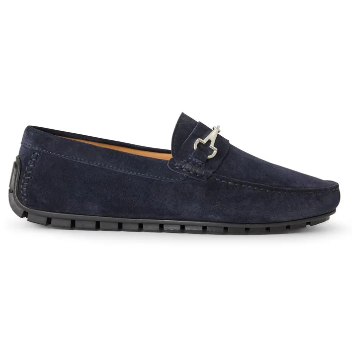 Darius Driving Suede MoccasinNavy Men Bruno Magli Loafers and Slipons