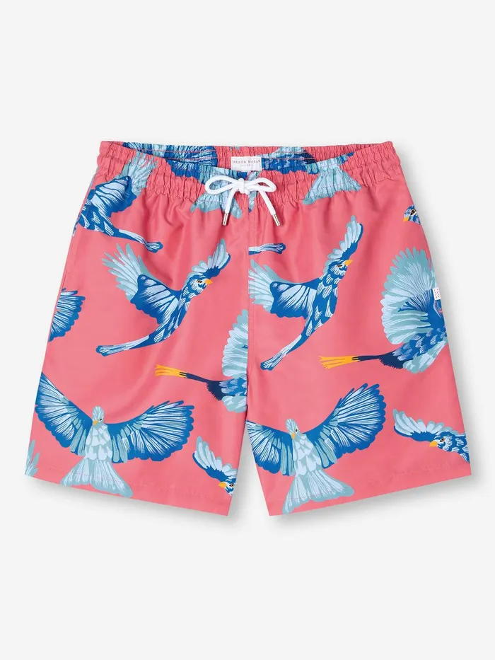 Derek Rose Swim Shorts Maui 54 Multi Men Classic Fit Swim Shorts