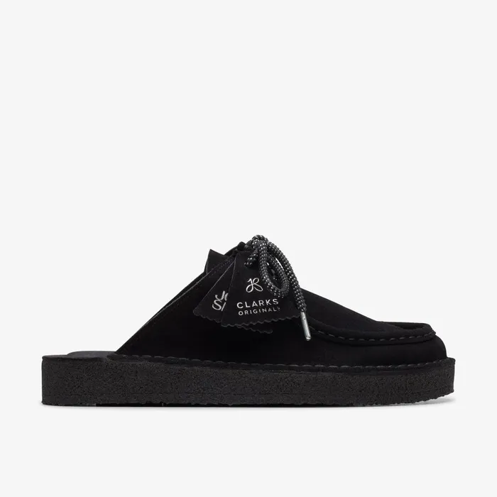 Desert Nomad Mule X Jorja Smith BlackBlack Women Clarks Clogs and Mules