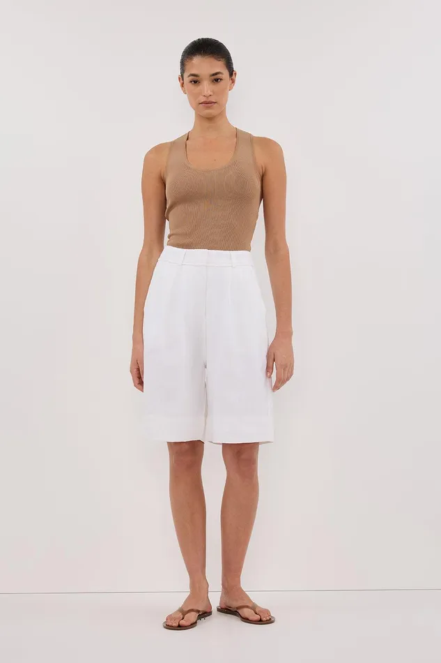 DEVIN TAN RACER KNIT TANK Women DISSH Knitted