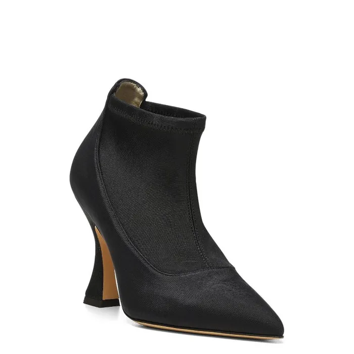 Donald Pliner Bootie SALANA Black Crepe 8211 Women