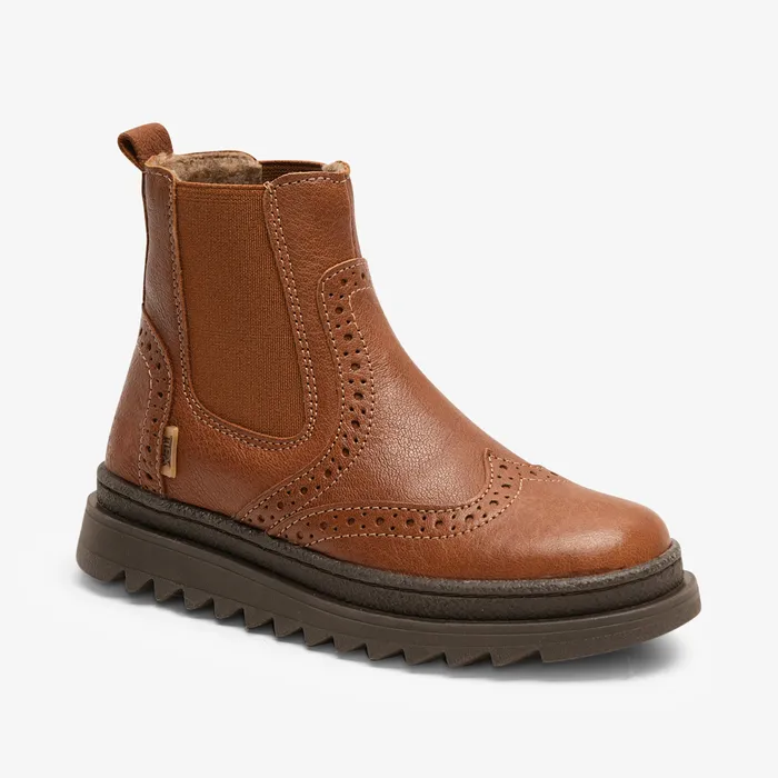 doris tex cinnamon Brown Winter boots bisgaardshoes KIDS