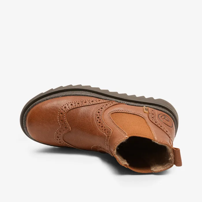 doris tex cinnamon Brown Winter boots bisgaardshoes KIDS