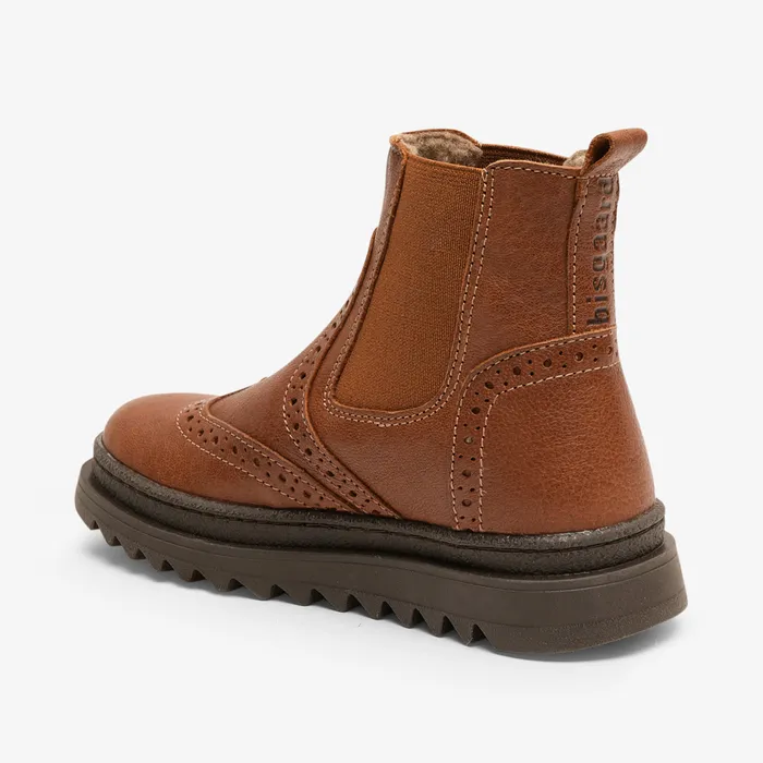 doris tex cinnamon Brown Winter boots bisgaardshoes KIDS