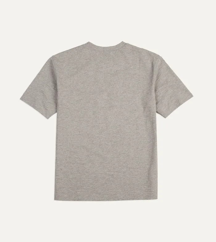 Drake039s Grey Flam Cotton Crew Neck Hiking TShirt Men TShirts