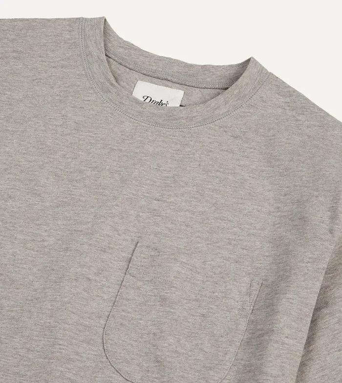 Drake039s Grey Flam Cotton Crew Neck Hiking TShirt Men TShirts