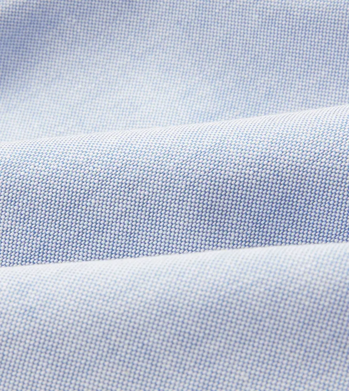 Drake039s MidBlue Cotton Oxford Cloth ButtonDown Shirt Men Formal Shirts