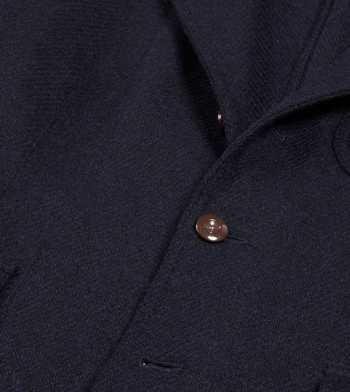 Drake039s Navy Harris Tweed Games Blazer Mk Vii Men Blazers