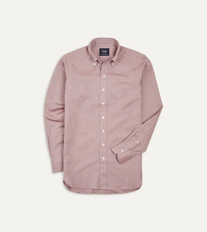 Drake039s Wine Pinpoint Oxford Cotton Cloth ButtonDown Shirt Men Formal Shirts Drake039s Wine Pinpoint Oxford Cotton Cloth ButtonDown Shirt Men Formal Shirts