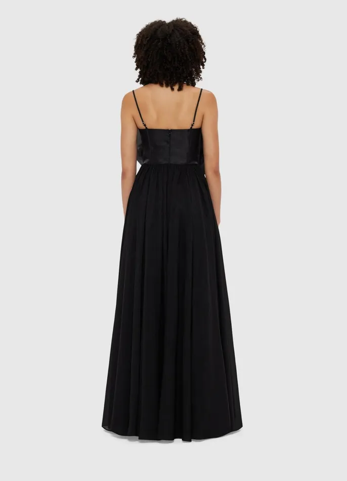 Dresses and Jumpsuits Women LEO LIN Bloom Rose Maxi Dress 8211 Ebony