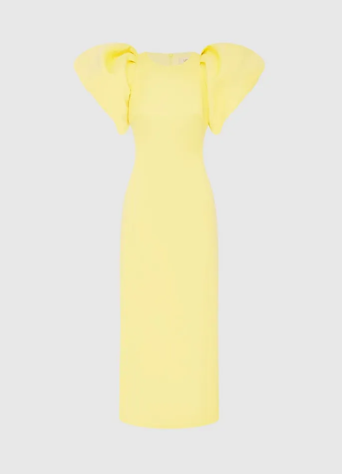 Dresses and Jumpsuits Women LEO LIN Lucinda Maxi Dress 8211 Sorbet Yellow