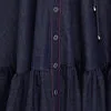 Dresses and Jumpsuits Women LEO LIN Roberta Denim Midi Dress 8211 Indigo