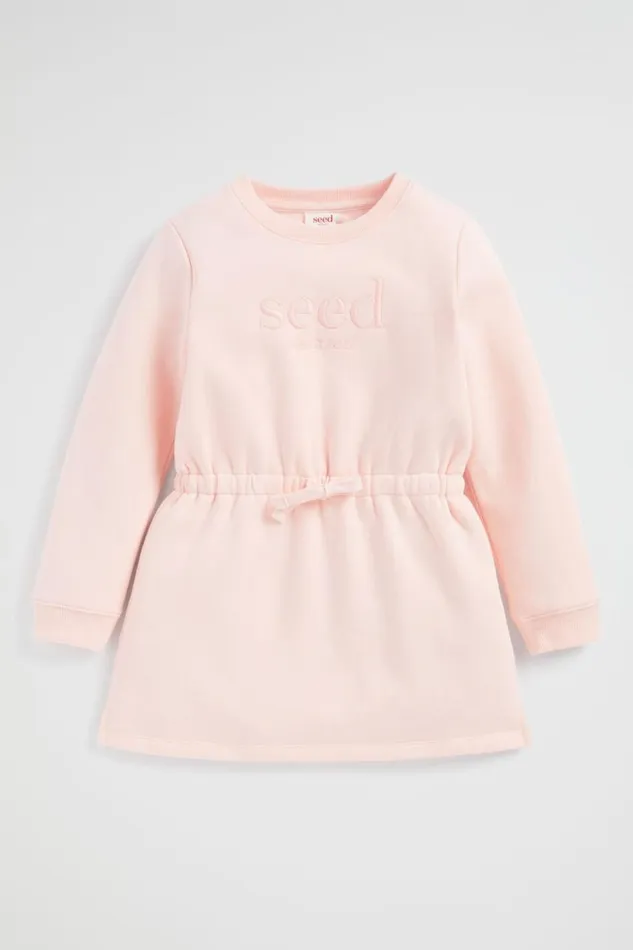 Dresses Girl Seed Heritage Core Logo Dress Dusty Rose