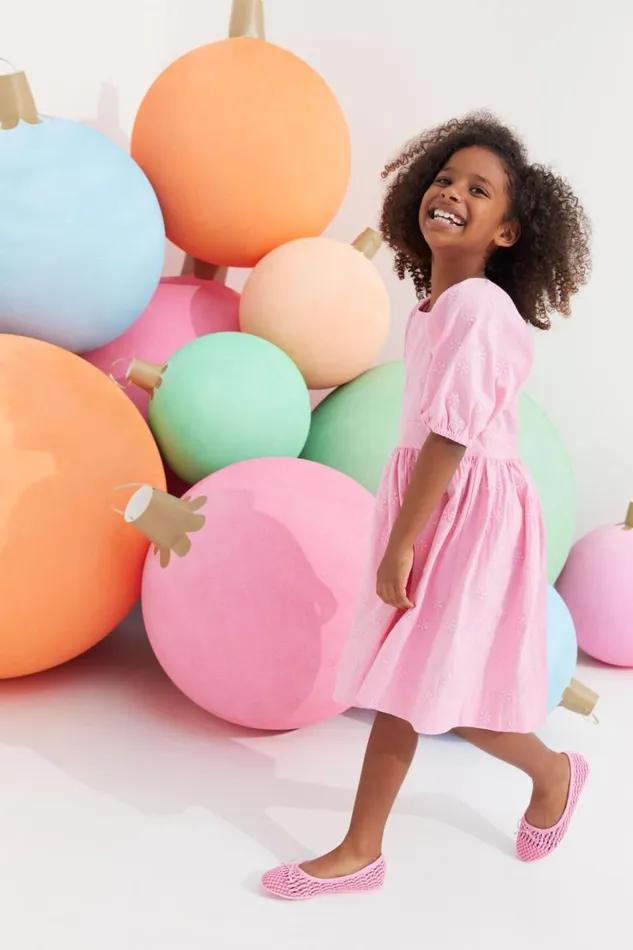 Dresses Girl Seed Heritage Embroidered Dress Candy Pink