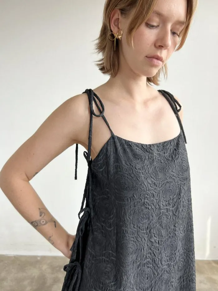 Dresses Shop Lisa Says Gah Mar Tie Midi Dress