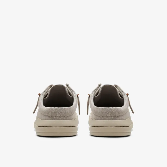 Driftlite Surf Light Grey Textile Men Clarks Loafers and Slip Ons