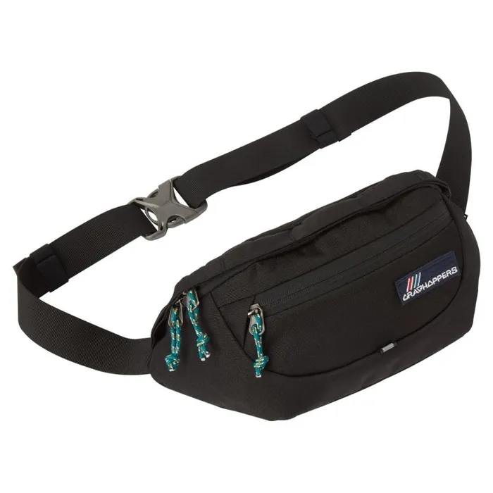 Equipment Camping Accessories Craghoppers 15L Kiwi Classic Bum Bag Black