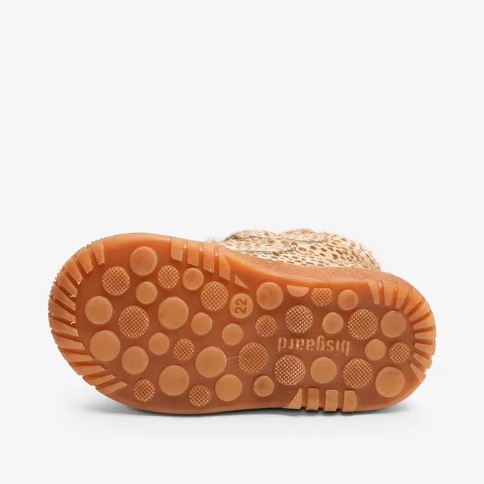 evon tex bambi fur Brown KIDS Boots bisgaardshoes
