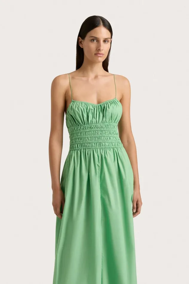 Faithfull The Brand Dresses Baia Maxi Dress Apple 8211 Women Faithfull The Brand Dresses Baia Maxi Dress Apple 8211 Women