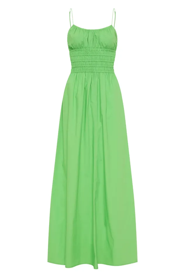Faithfull The Brand Dresses Baia Maxi Dress Apple 8211 Women Faithfull The Brand Dresses Baia Maxi Dress Apple 8211 Women