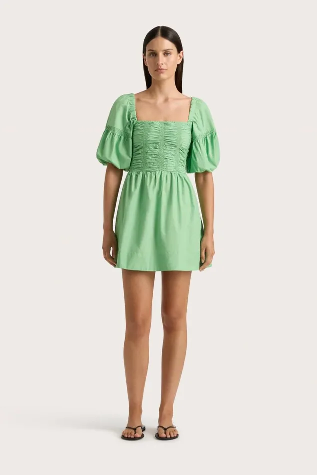 Faithfull The Brand Dresses Belladonna Mini Dress Apple 8211 Women