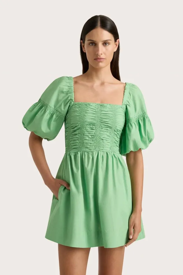 Faithfull The Brand Dresses Belladonna Mini Dress Apple 8211 Women Faithfull The Brand Dresses Belladonna Mini Dress Apple 8211 Women