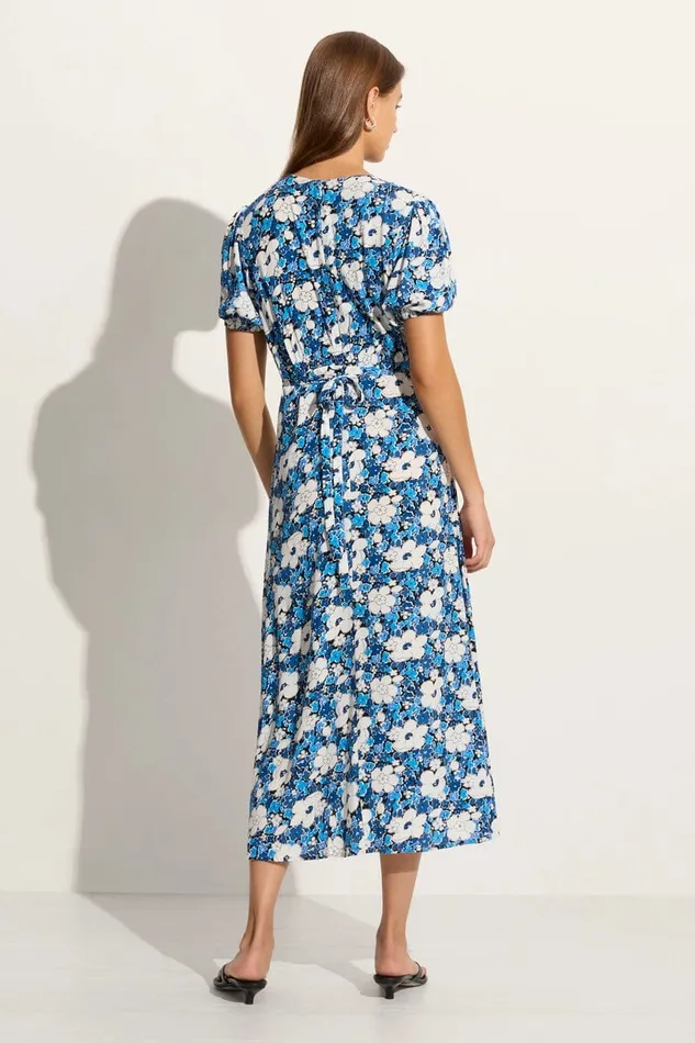 Faithfull The Brand Dresses Bellavista Midi Dress Vita Bella Floral Blue Exclusive 8211 Final Sale 8211 Women Faithfull The Brand Dresses Bellavista Midi Dress Vita Bella Floral Blue Exclusive 8211 Final Sale 8211 Women