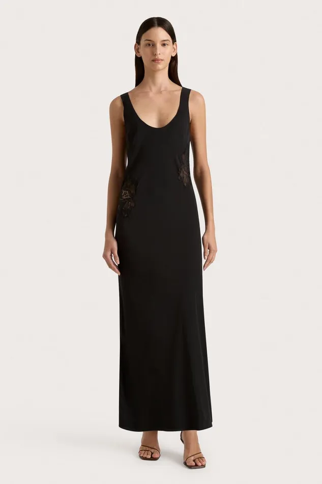 Faithfull The Brand Dresses Biarritz Tank Maxi Dress Black 8211 Women