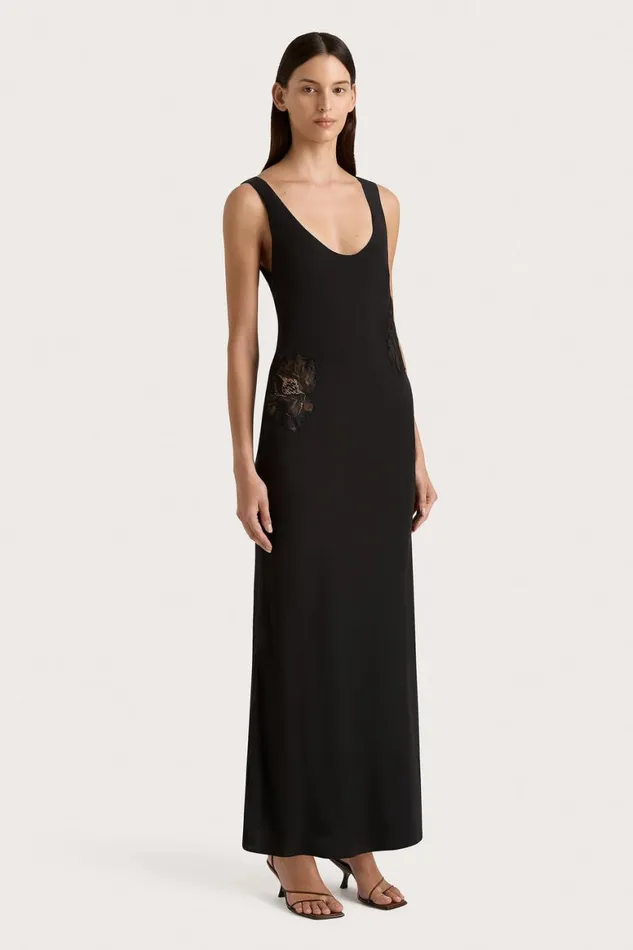 Faithfull The Brand Dresses Biarritz Tank Maxi Dress Black 8211 Women Faithfull The Brand Dresses Biarritz Tank Maxi Dress Black 8211 Women