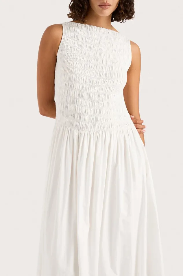Faithfull The Brand Dresses Margot Maxi Dress White 8211 Women