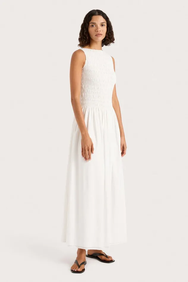 Faithfull The Brand Dresses Margot Maxi Dress White 8211 Women