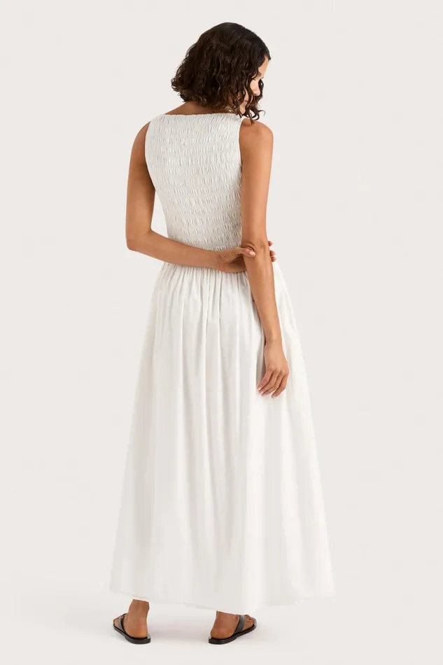 Faithfull The Brand Dresses Margot Maxi Dress White 8211 Women