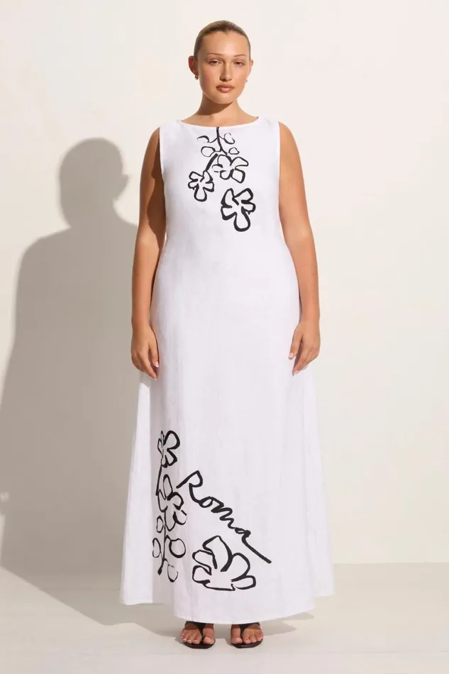 Faithfull The Brand Dresses Nahna Maxi Dress Roma 8211 Women Faithfull The Brand Dresses Nahna Maxi Dress Roma 8211 Women