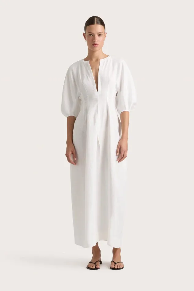 Faithfull The Brand Dresses Soleil Maxi Dress White 8211 Women