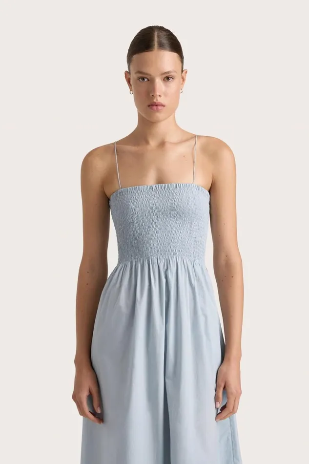 Faithfull The Brand Dresses Tergu Maxi Dress Sky Blue 8211 Women